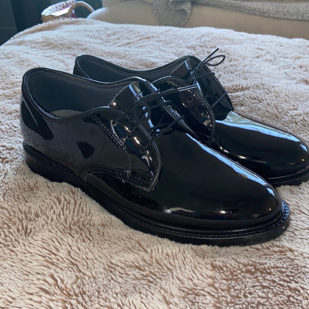 CAP black dress shoes. Size 8.5 M / 10 W.